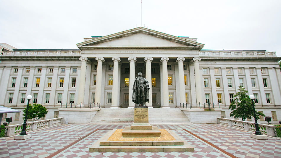US Treasury borrowing out of control